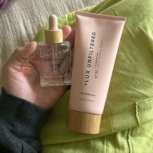 Lux Unfiltered Self Tanning Cream & Bronzing Face Drops